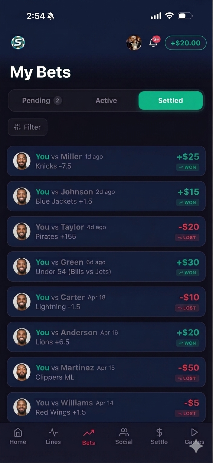 Stevo app screen 3